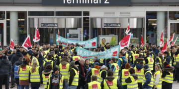 Lufthansa Ground Staff Strike, Verdi Strike