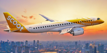 Singapore Airlines SIA Engineering to Maintain Scoot's New E190-E2 Fleet
