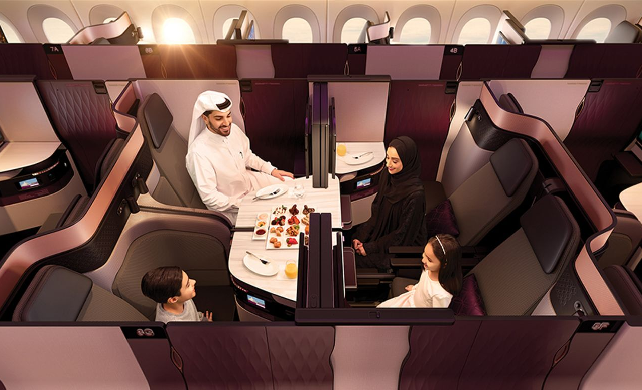 Passageiro da Qatar Airways disse para “calar a boca” depois de implorar para ficar quieto durante o voo