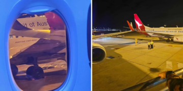 Qantas Plane Collided at Perth Airport Tarmac