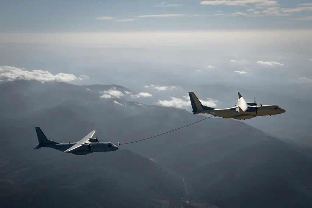The Airbus C295 medium tactical transport aircraft has achieved 300 orders, marking a significant milestone.