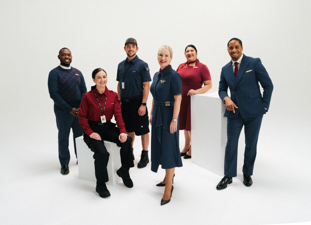  Delta employees are being given a glimpse of prototypes for a completely new, contemporary, and uniquely Delta uniform collection. 