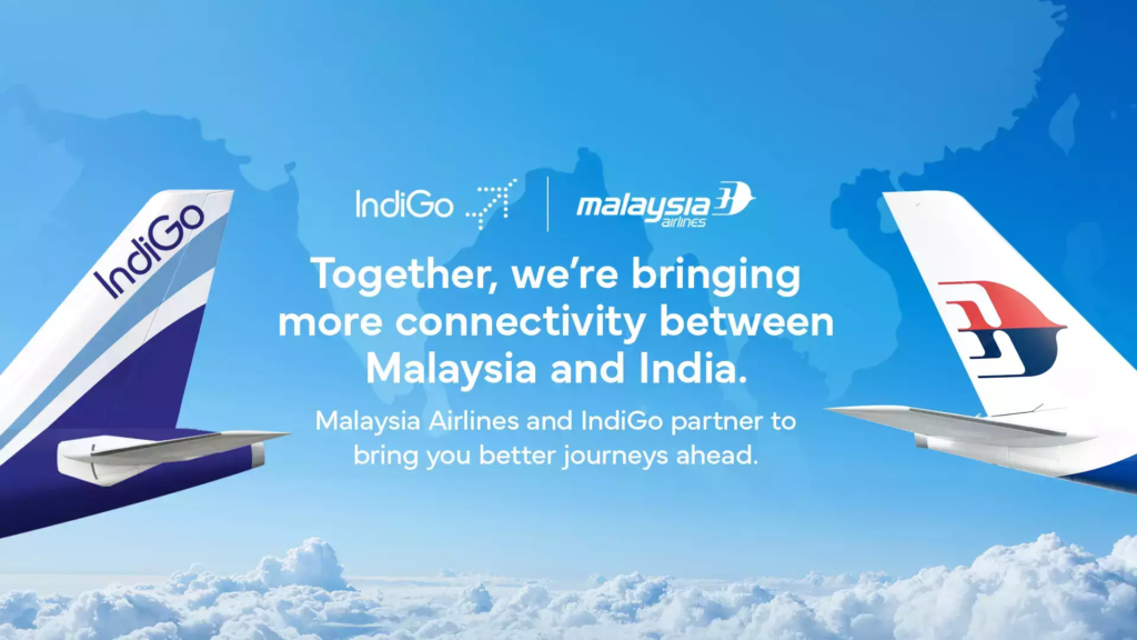Malaysia Airlines (MH) and IndiGo (6E), a premier airline in India, have officially announced the signing of a Memorandum of Understanding (MoU). 