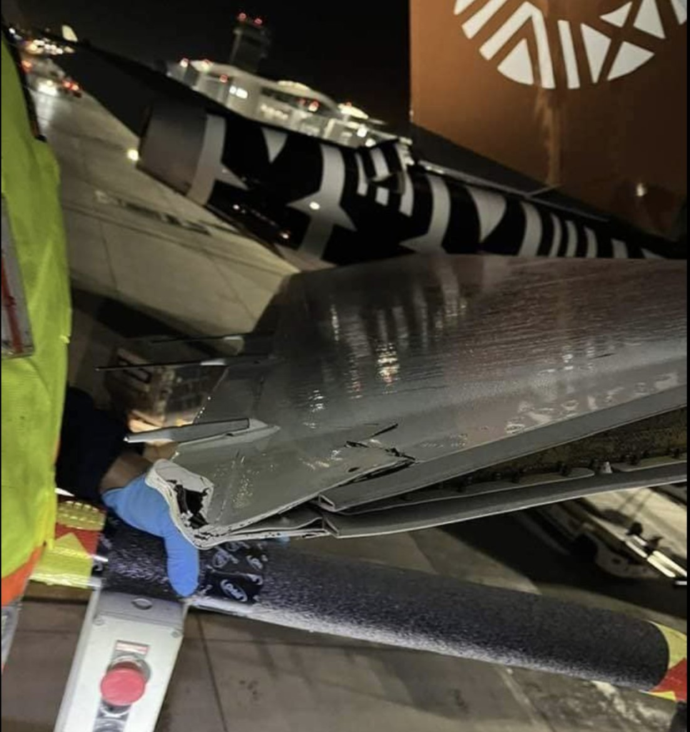  On March 27, 2024, A Fiji Airways (FJ) Airbus A350 aircraft slated for departure from Los Angeles (LAX) to Fiji (NAN) was struck by another plane belonging to Asiana Airlines (OZ) while on the ground at Los Angeles airport.