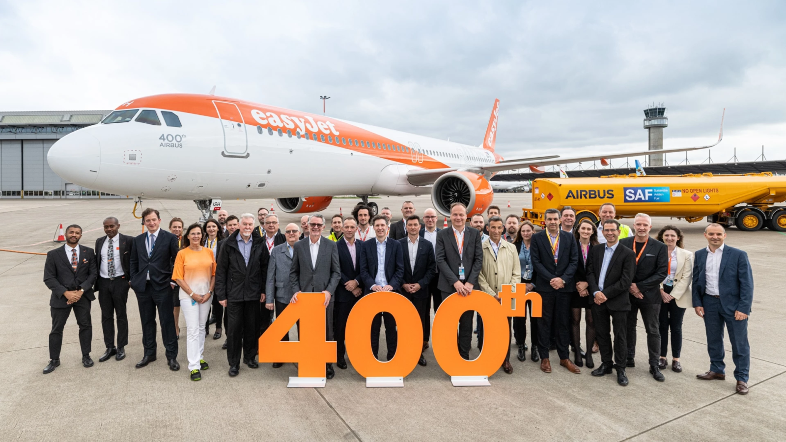 easyJet Welcomes New 400th Airbus Aircraft at Hamburg - Aviation A2Z