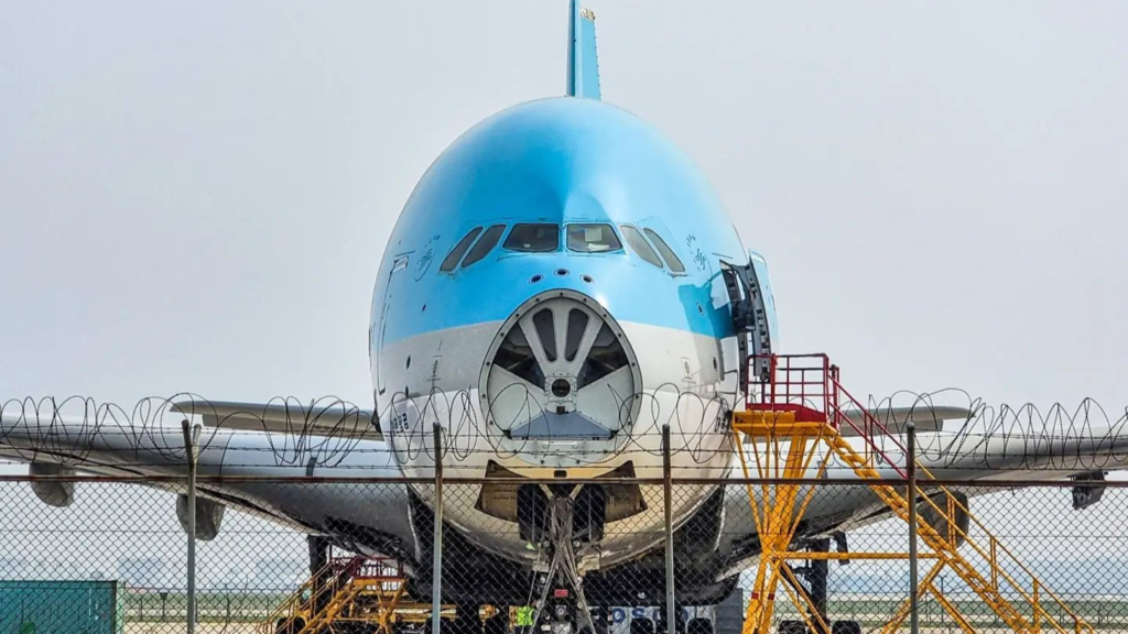 Yet another Airbus A380 from the Korean Air (KE) fleet is being decommissioned, adding to the ten double-decker jets already retired.