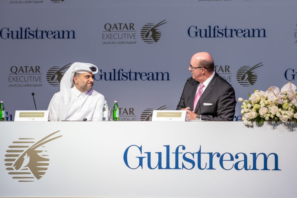 Qatar Executive Welcomes the World’s First Gulfstream G700 Aircraft to Doha
