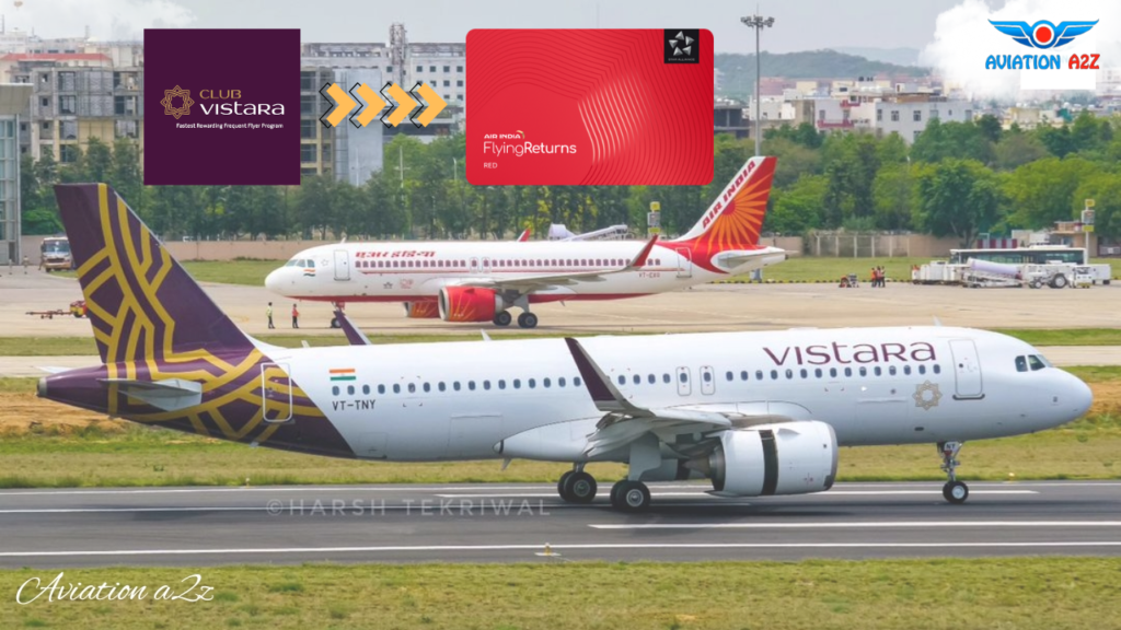 Vistara and Air India launch a new account linking feature for their frequent flyer programs. 