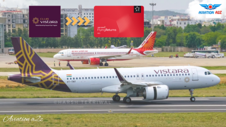Club Vistara Loyalty Program Merging with Air India’s Flying Returns