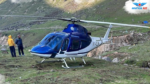 Kestral Helicopter Narrowly Escape Crash After Rotor Failure in Kedarnath