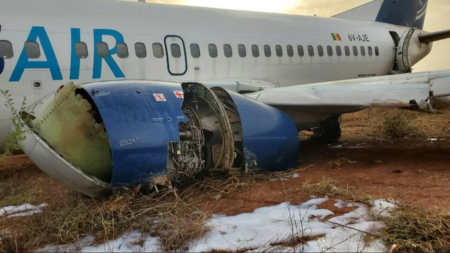 Air Senegal Boeing 737 Fails to Take-off and Crashed, injuring 11 People