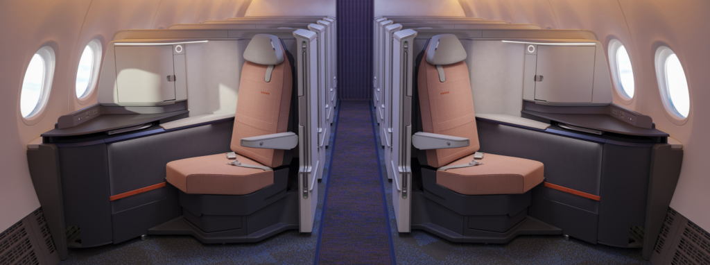 flydubai new business class seats