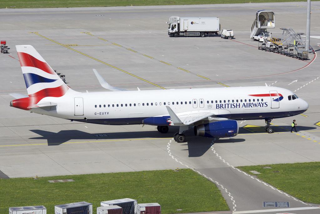 British Airways Airbus A320 G-EUYV