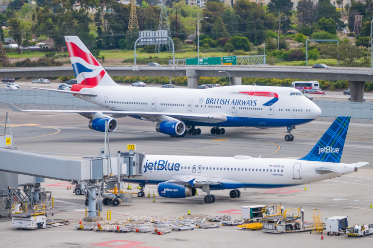 JetBlue and British Airways Codeshare
