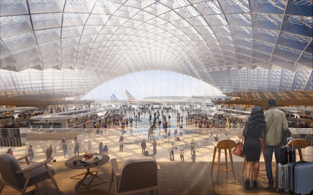 United (UA) and American Airlines (AA) expressed their support for the plan proposed by the Chicago city earlier in April to alter the construction sequence for a new Global Terminal and two adjacent satellite concourses at O'hare Airport.