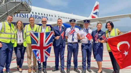 British Airways Inaugurates New Route from London to Izmir, Turkey