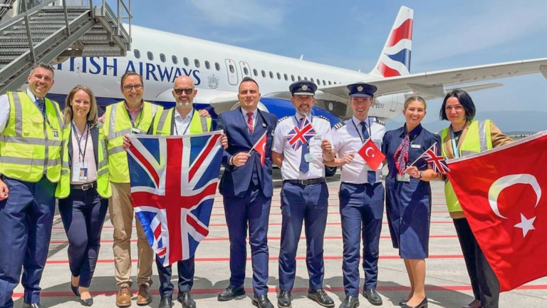 British Airways Inaugurates New Route from London to Izmir, Turkey