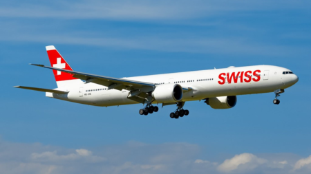SWISS Boeing 777 Fleet Now Equipped with AeroSHARK to Lower Emissions