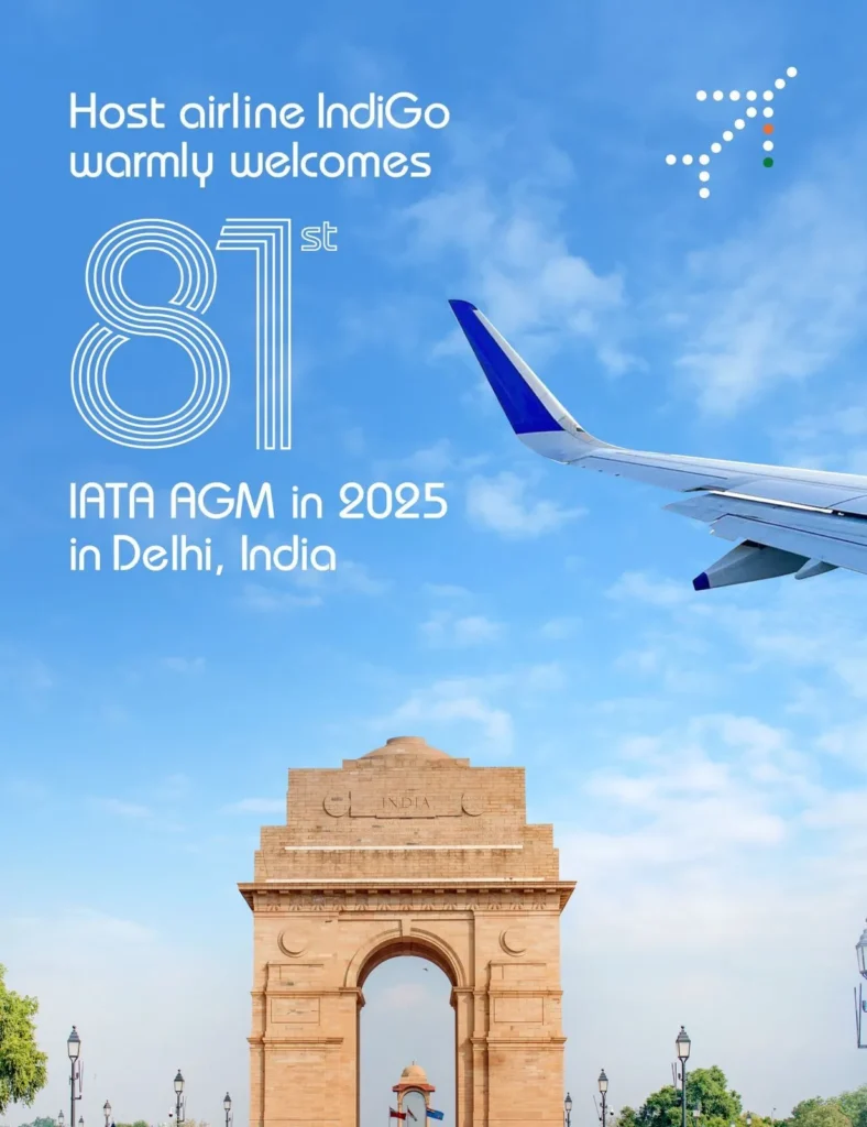 IndiGo to Organize IATA AGM 2025 in New Delhi