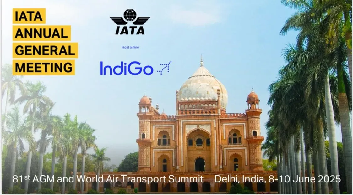 IndiGo to Organize IATA AGM 2025 in New Delhi - Aviation A2Z