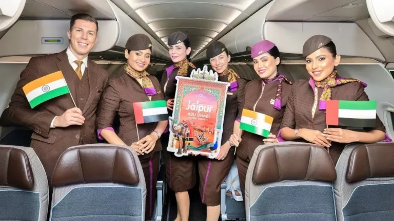 Etihad Airways adds new route to northwest India with four weekly flights to Jaipur