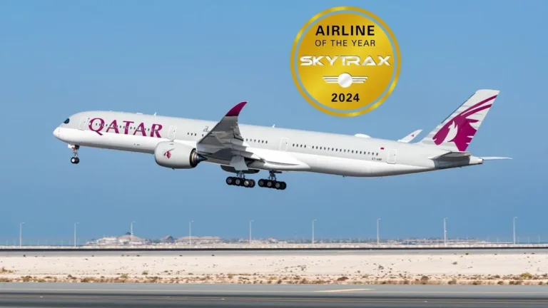 Qatar Airways Secures the ‘Airline of the Year’ Title from Skytrax
