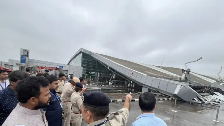 Delhi Airport Roof Collapse, One Dead, 4 Injured, Terminal 1 Ops Affected