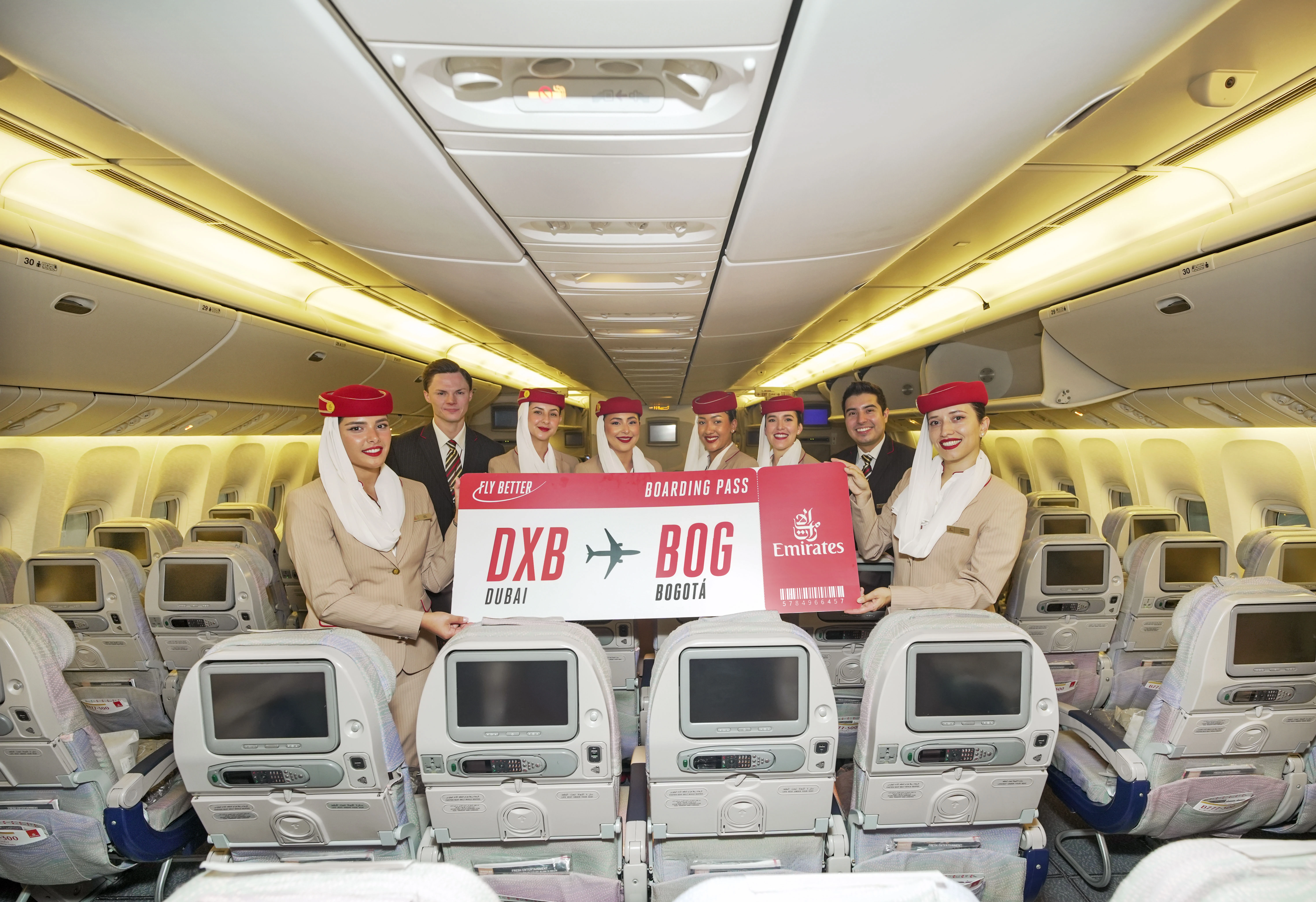 Emirates Airlines (EK) has commenced its eagerly awaited services to Bogota (BOG), the capital of Colombia, expanding its South American network to four destinations and reaching a total of 19 points across the Americas.