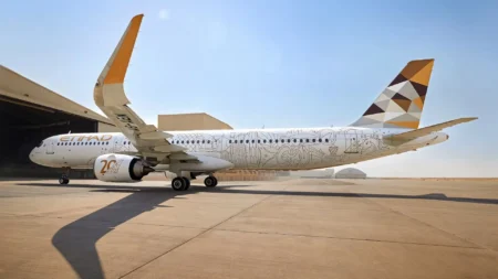 Etihad Showcase New 20th Anniversary Livery on Airbus A321neo