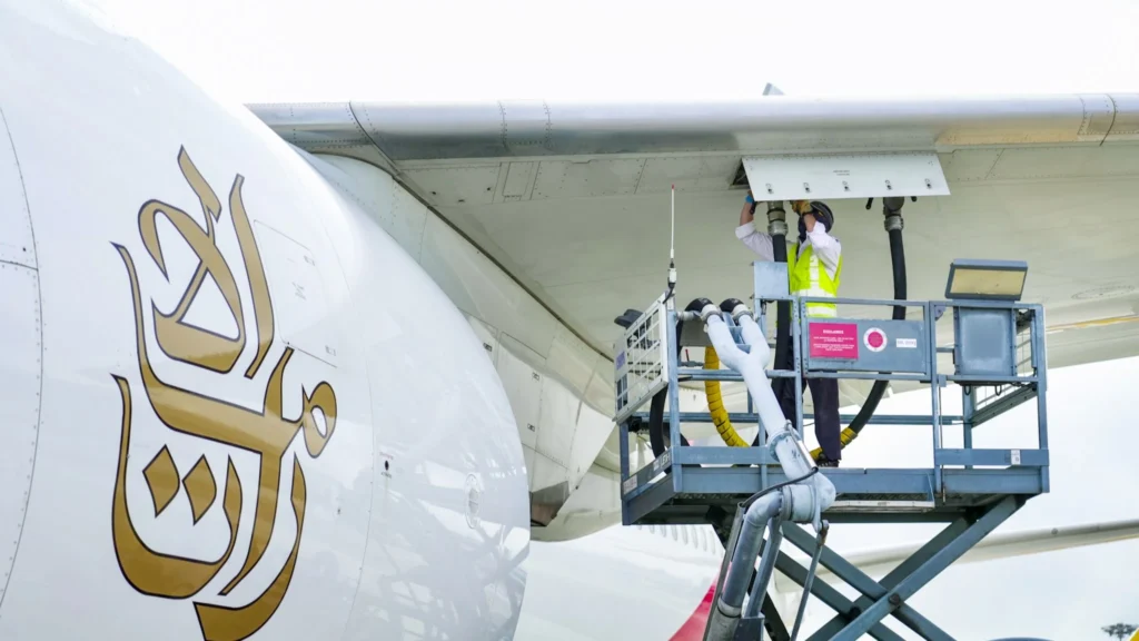 Emirates Airlines (EK) has started using sustainable aviation fuel (SAF) under a fuel agreement with Neste for flights departing from Singapore Changi Airport (SIN), marking its first SAF investment in Asia.