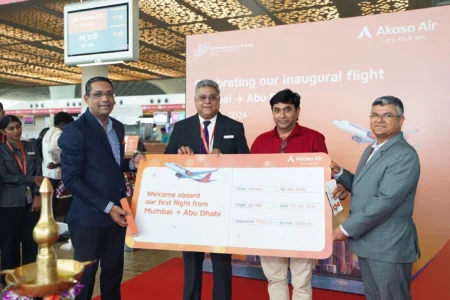 Akasa Air Inaugurates New Flights from Mumbai to Abu Dhabi