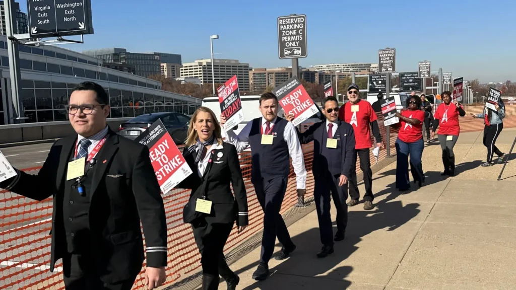 United Airlines (UA) flight attendants overwhelmingly approved strike authorization, with 99.99% voting in favour and over 90% participation.