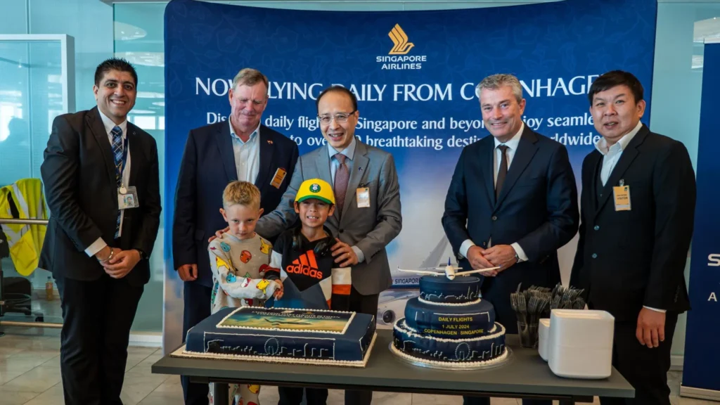 Singapore Airlines Goes Daily to Copenhagen with Airbus A350