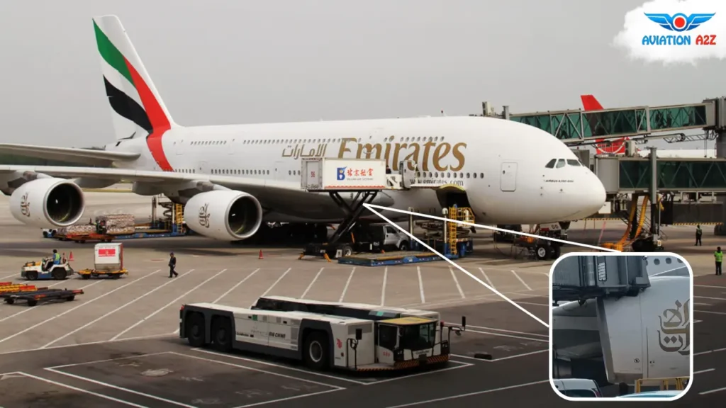 Emirates Airbus A380 Sustained Minor Damage at Paris Airport