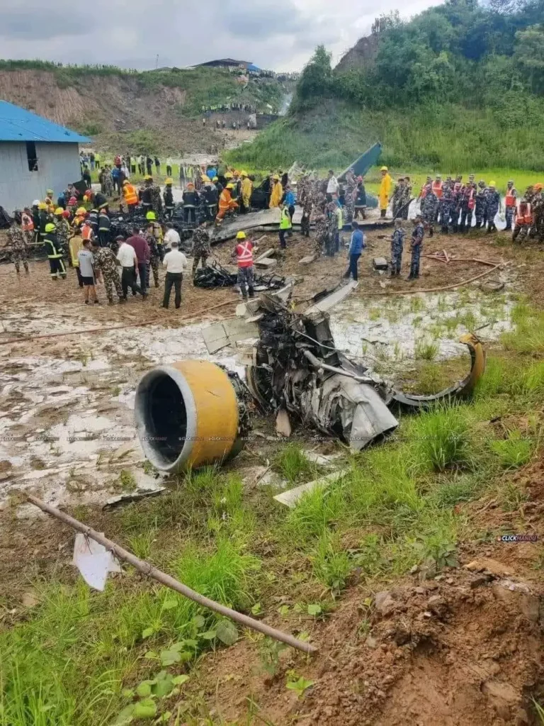 Saurya Airlines Plane Crash in Nepal Images + Videos