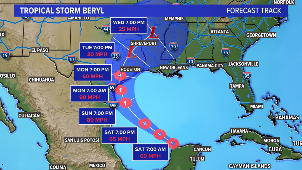 Air Canada and Delta Cancelling Flights Amid Resurgence of Hurricane Beryl