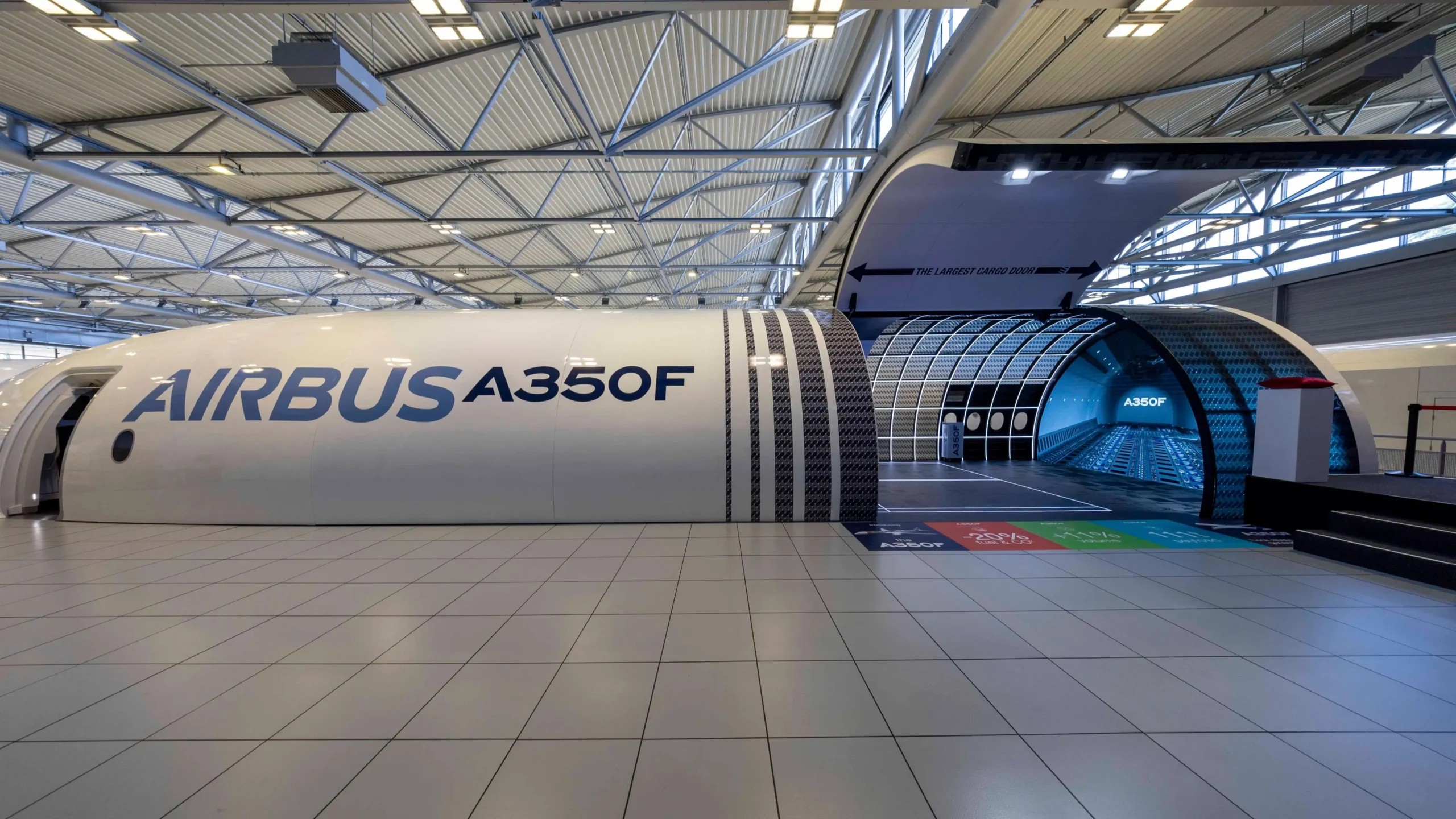 Airbus A350 Freighter has Largest Cargo Door in the World - Aviation A2Z