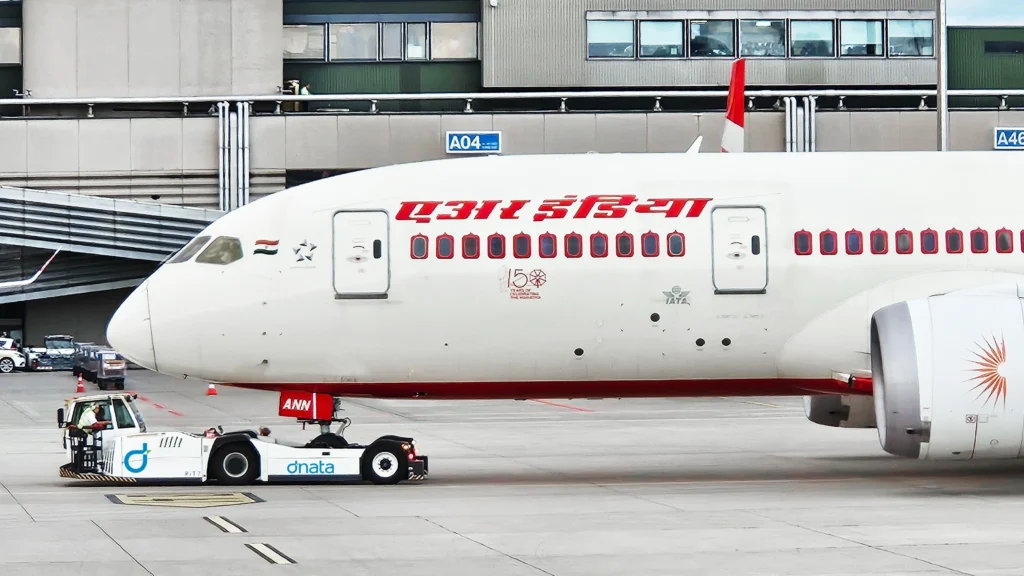 Air India Boeing 787 Dreamliner Close Up