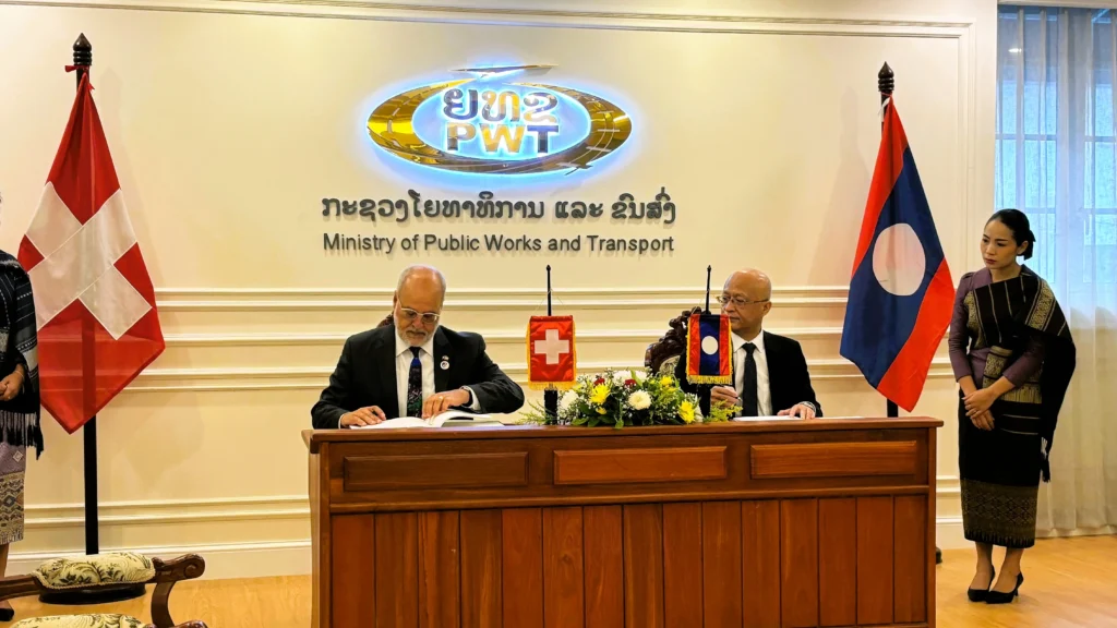 Switzerland and Laos sign bilateral air service agreement