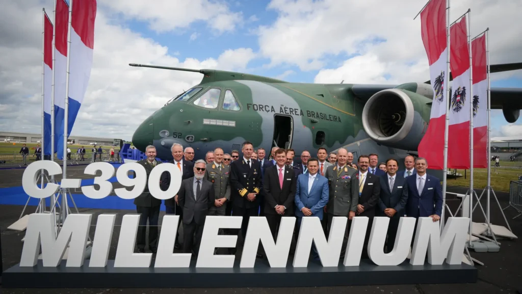 The Netherlands to acquire nine Multi-Mission Airlift Embraer C-390 Millennium in joint order with Austria
