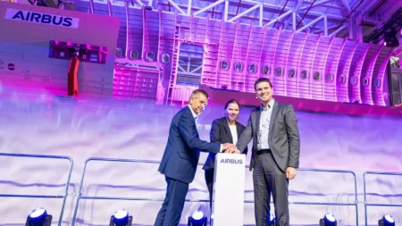 Airbus Completes New Assembly Line for A321XLR in Hamburg