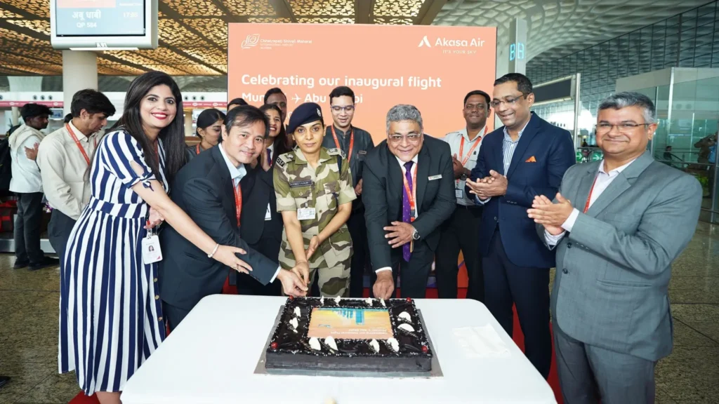 Akasa Air Inaugurates New Flights from Mumbai to Abu Dhabi