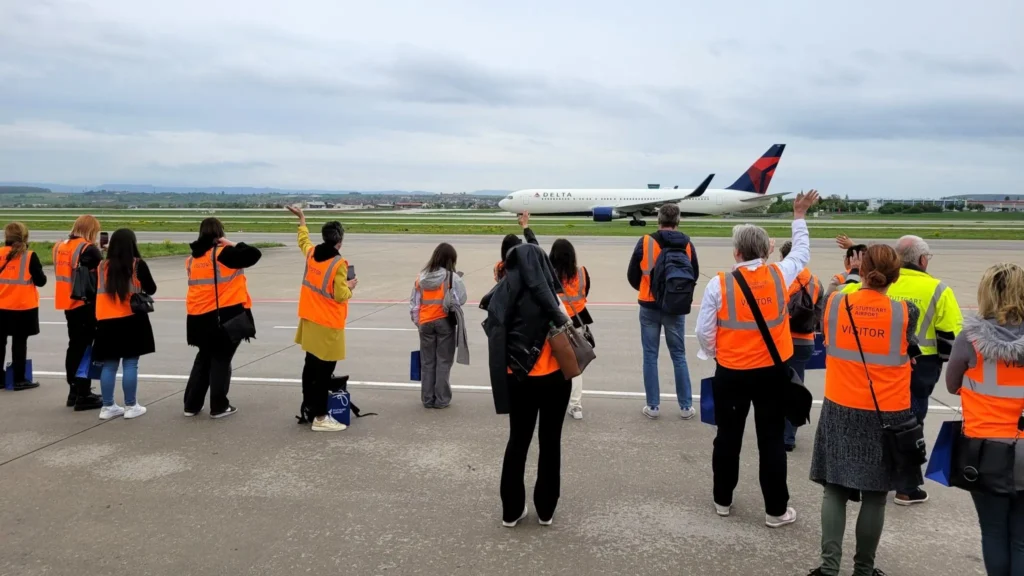 Delta at Stuttgart Airport