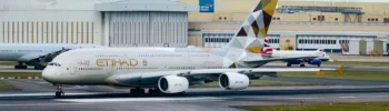 Etihad gets the party started in India by flying its A380 to Mumbai