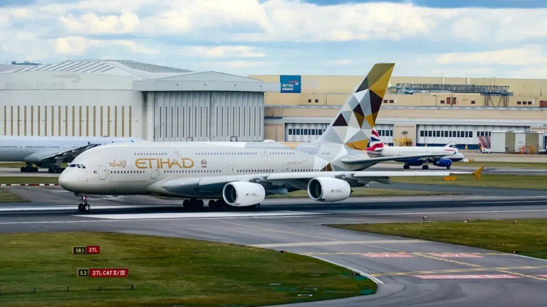 Etihad gets the party started in India by flying its A380 to Mumbai