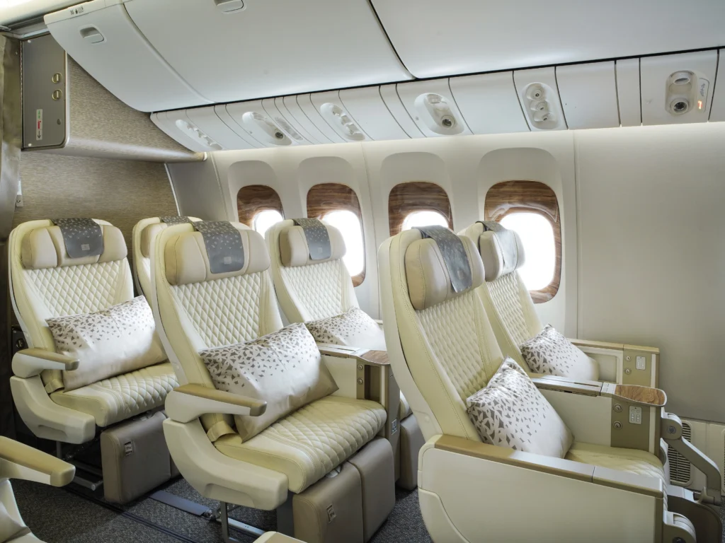 Emirates 777 Business Class