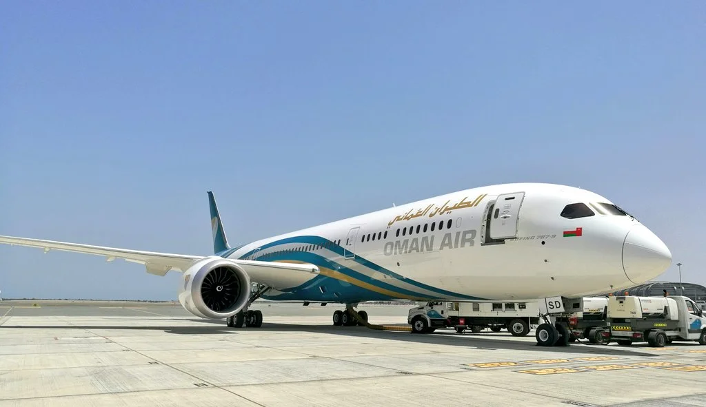 Oman Air New Fleets First Boeing 787-9 Dreamliner