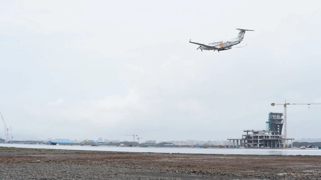 Navi Mumbai International Airport (NMI) prepares for its inaugural aircraft landing on October 5, with Prime Minister (PM) Narendra Modi expected to witness the milestone event.