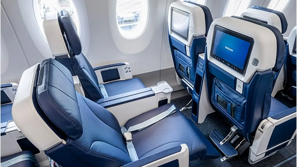 French Bee Premium Blue Seats