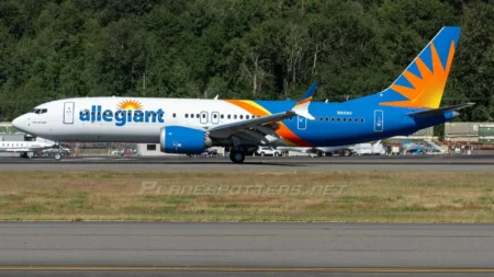 Allegiant, All Airbus-Operator Takes Delivery of First Boeing 737 MAX
